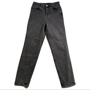 ASOS Mom Jeans Black Denim - UK 28/32